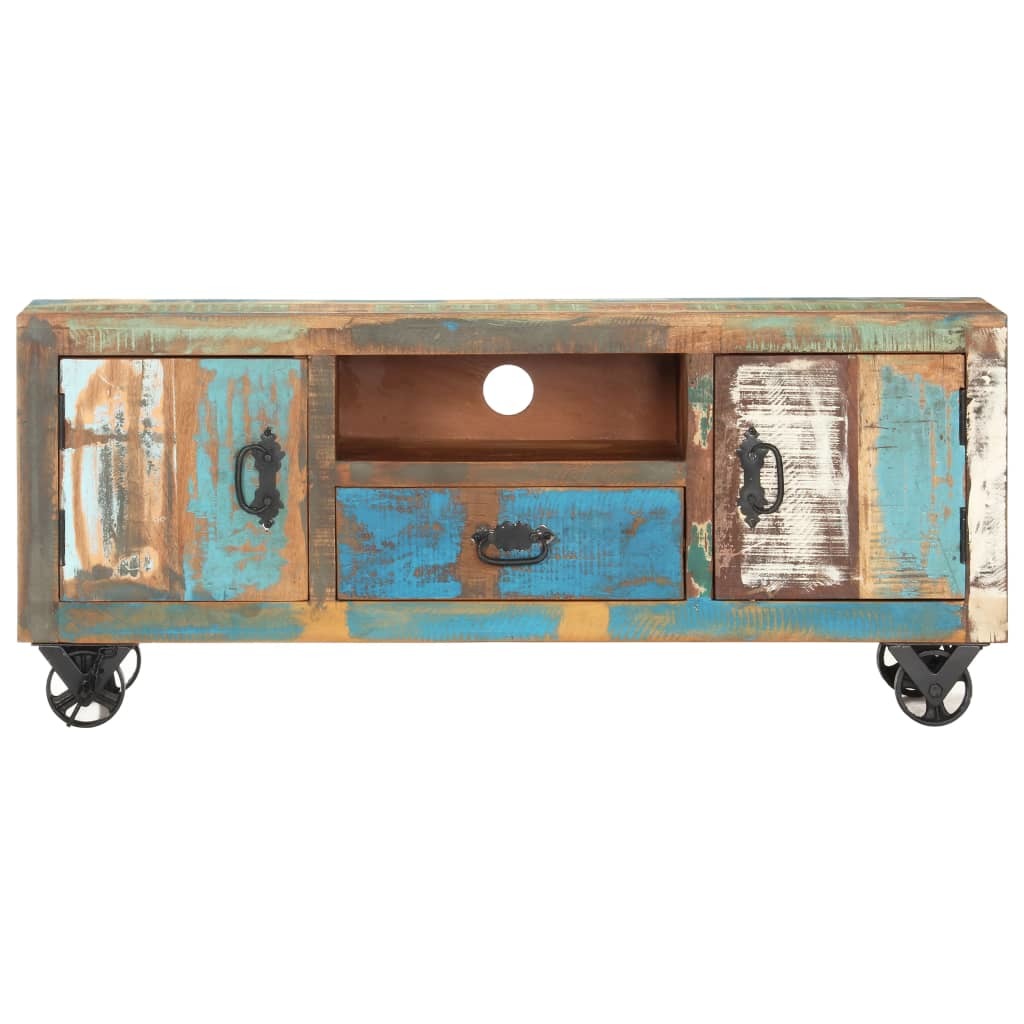 TV Cabinet 47.2"x11.8"x19.7" Solid Reclaimed Wood