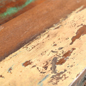 Console Table with 3 Drawers Reclaimed Wood